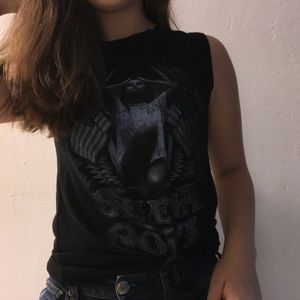 Selena Gómez no sleeves T-shirt